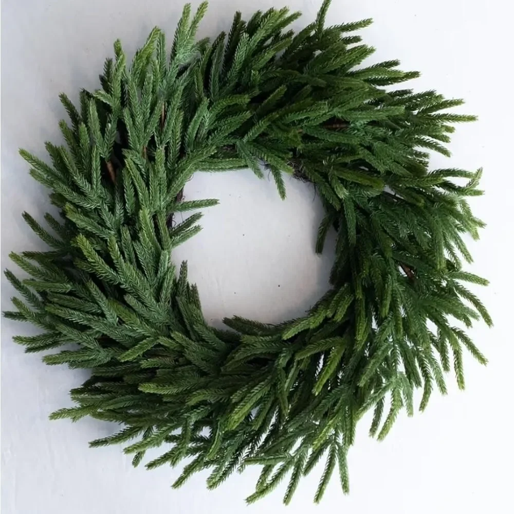 Green Holiday Wreath